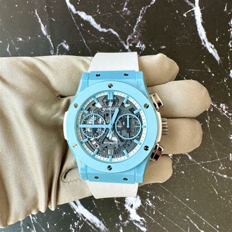 hublot baby blue|Hands.